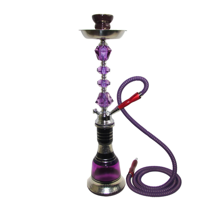 Zebra Flagship 1 Hose Hookah 28" tall