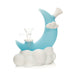 LIT® Silicone | 6.5" Glow-In-The-Dark Moon Water Pipe [TS216B] Resin · Silicone · Plastic Bong Smoking Cat Distribution