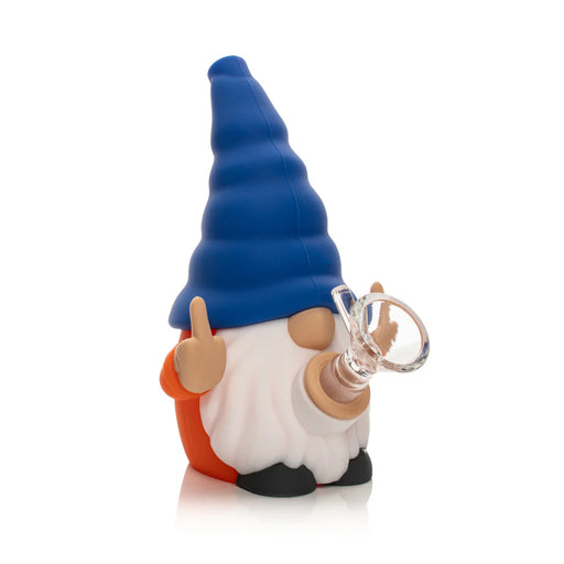 LIT® Silicone | 6" No Fux Gnome Water Pipe [TS217BOR] Resin · Silicone · Plastic Bong Smoking Cat Distribution