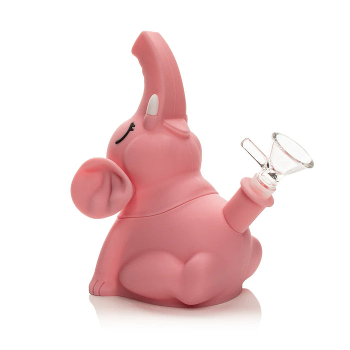 LIT® Silicone | 6" Elephant Water Pipe [TS224]