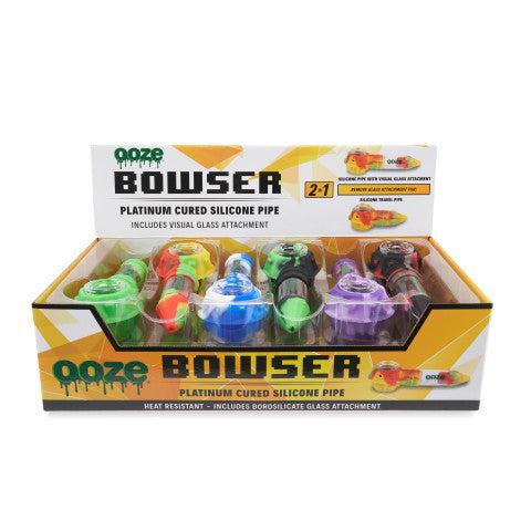 Ooze | Bowser Silicone Glass Pipe Display - 12ct