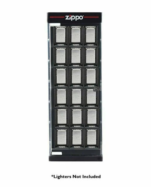 [142087] Zippo 18 Wall Mount Display Zippo Display ONE