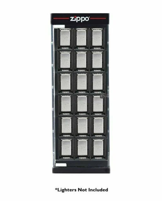 [142087] Zippo 18 Wall Mount Display Zippo Display ONE