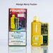 FRIOBAR | MX 10K Rechargeable Disposable Vape Box of 5 Disposable Vape Canadian National Distributors Mango Berry Fusion