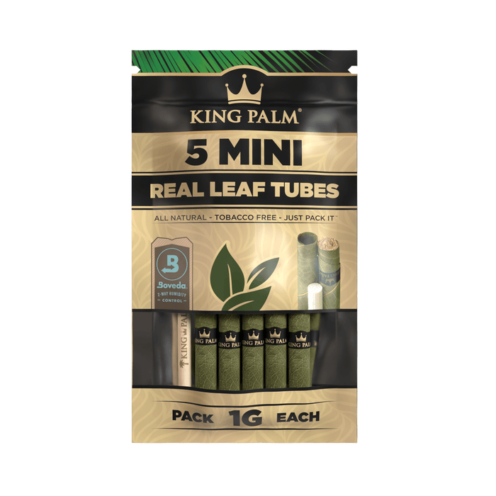 King Palm | 5 Mini Hand-Rolled Leaf Box of 15