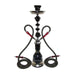 Zebra Flagship 2 Hose Hookah 28" Tall Hookahs Jatiimports LLC BLACK