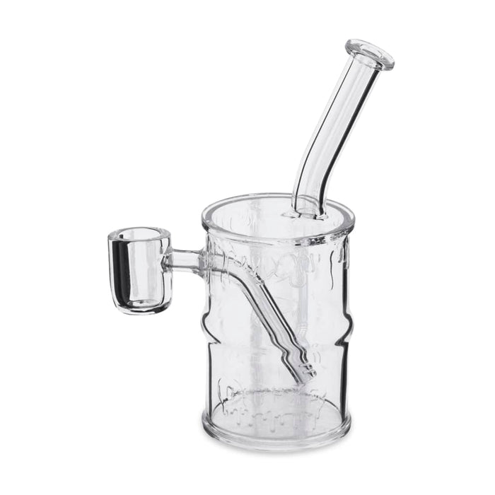 Ooze | Quartz Mini Rig - Toxic Barrel Bongs Cannatron