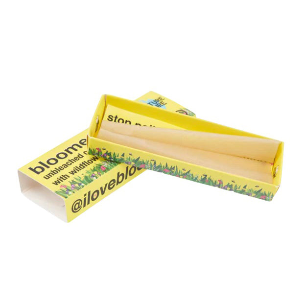 bloomer™ | queen size paper cones - unbleached box of 20 ROLLING PAPER bloomer
