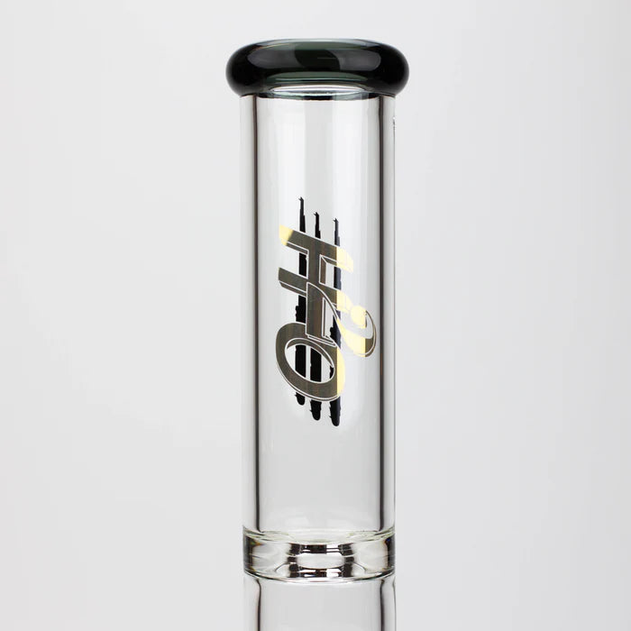 [2 Pack Bundle] 17.5" H2O glass water bong with shower head percolator [H2O-5003] Glass Bong ONE