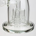 [2 Pack Bundle] 17.5" H2O glass water bong with shower head percolator [H2O-5003] Glass Bong ONE