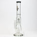[2 Pack Bundle] 17.5" H2O glass water bong with shower head percolator [H2O-5003] Glass Bong ONE