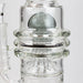 [2 Pack Bundle] 21" H2O Dual percolator glass water bong [H2O-5004] Glass Bong ONE
