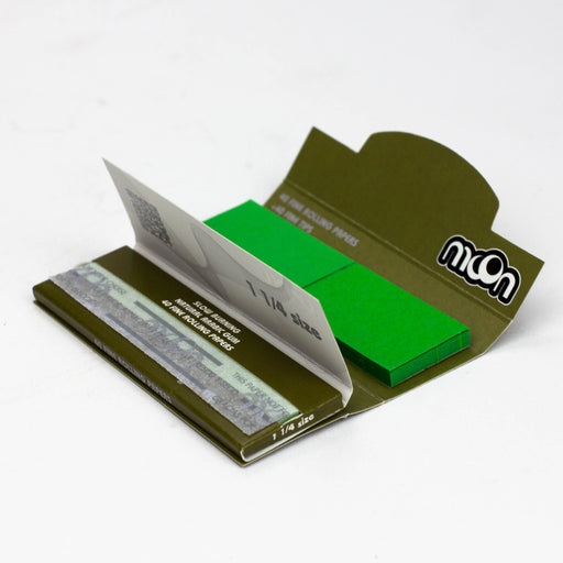 [10 Pack Clearance Special] MOON COLOR GREEN PAPER size 1 ¼+Tips $99.99 1 - 1/4" Size ONE