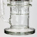 [2 Pack Bundle] 21" H2O Dual percolator glass water bong [H2O-5004] Glass Bong ONE
