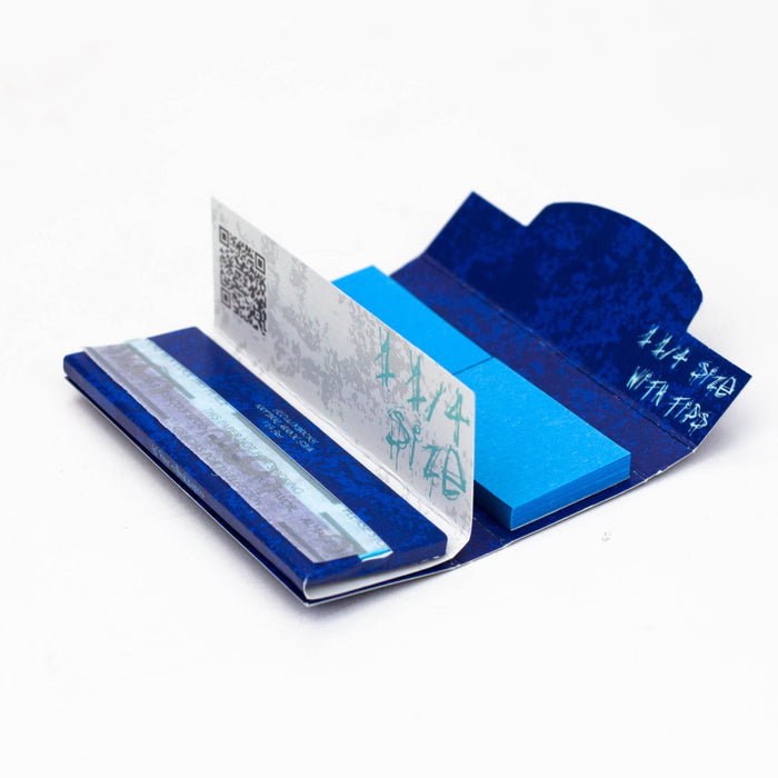 [10 Pack Clearance Special] MOON COLOR BLUE&nbsp;PAPER size 1 ¼+Tips $99.99 1 - 1/4" Size ONE