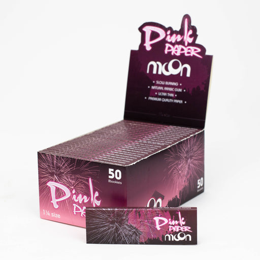 [10 Pack Clearance Special] MOON COLOR PINK PAPER size 1 ¼ $99.99 1 - 1/4" Size ONE