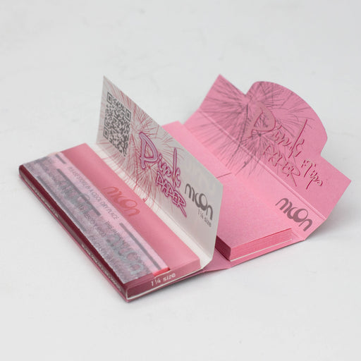 [10 Pack Clearance Special] MOON COLOR PINK PAPER size 1 ¼+Tips $99.99 1 - 1/4" Size ONE