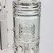 [2 Pack Bundle] 18" H2O glass water bong with triple mini shower head diffuser [H2O-5007] Glass Bong ONE
