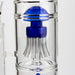 [2 Pack Bundle] 17" H2O dual diffuser glass water bong [H2O-5002] Glass Bong ONE