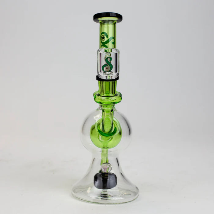 [4 Pack Bundle] 8" SOUL Glass 2-in-1 recycler bong [S2084] Glass Bong ONE