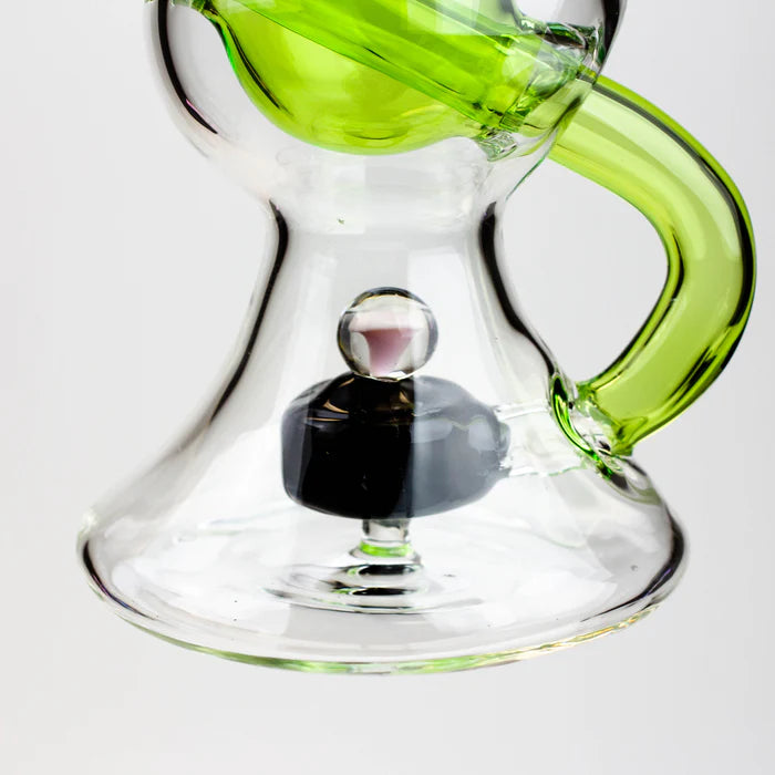 [4 Pack Bundle] 8" SOUL Glass 2-in-1 recycler bong [S2084] Glass Bong ONE