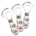 SC Pulsar VW Bus 4.5" Glass Spoon Pipe 3 Count set Glass Pipe Smoking Cat Distribution(S) Default Title