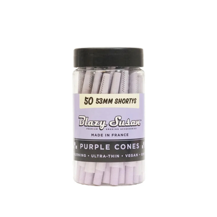 Blazy Susan | Purple shorty Cones Pack of 50