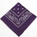 Cotton Bandana 12 display Bandana NIBO Distribution Purple