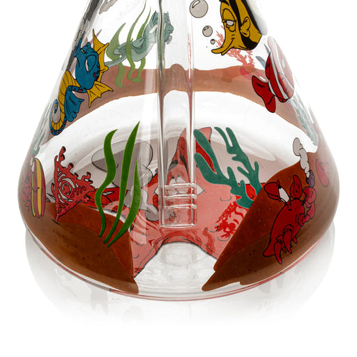 Red Eye Glass® | 15" Reefer Madness Water Pipe [REG210] Glass Bong Smoking Cat Distribution