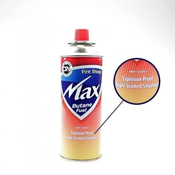 MaxSun | Butane Fuel Cylinders| 8oz Butane Canisters-Pack of 4 Butane · Fluid ONE