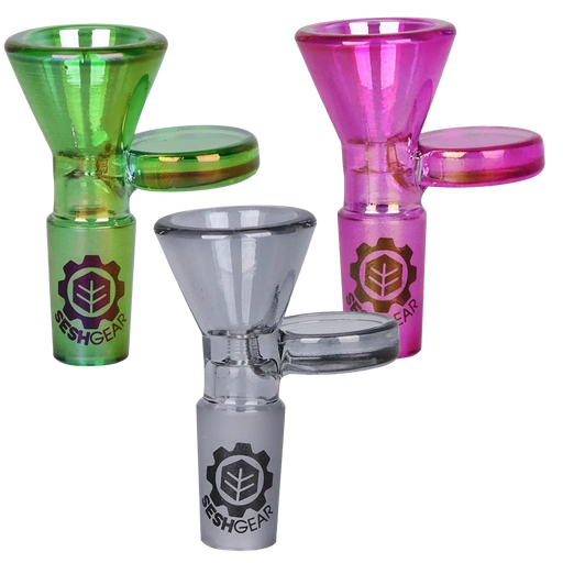 SC Seshgear Chromatic Funnel Bowls 9 count Display Bowl · Popper Smoking Cat Distribution(S)