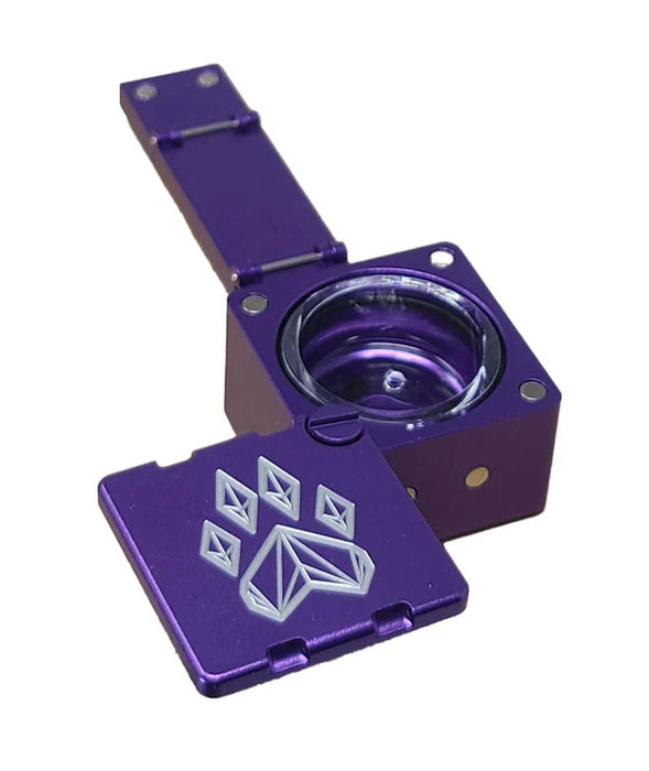 Wolf Grinders | The Scorpion Pipe Metal Pipe Wolf Grinders Purple