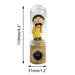 4.3" Character glass hand pipe display of 12-Assorted [H318] Silicone Pipe YHS Smoke
