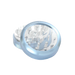 SharpStone® | CLEAR TOP 2 PIECE HERB GRINDER - 2.2" [ GRI906 ] Regular Grinder NIBO Distribution BLUE