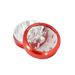 SharpStone® | CLEAR TOP 2 PIECE HERB GRINDER - 2.2" [ GRI906 ] Regular Grinder NIBO Distribution BURGUNDY