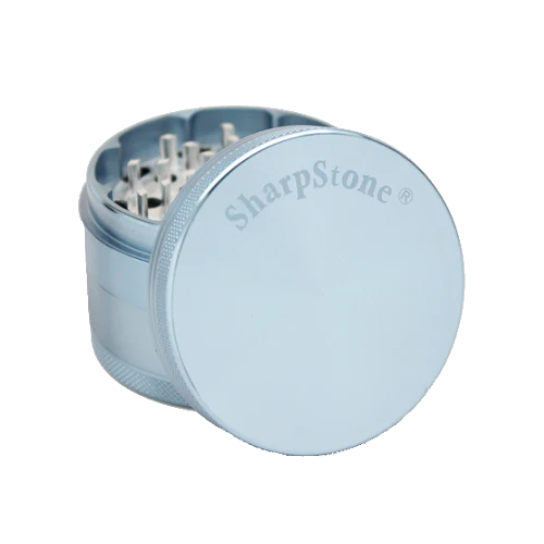 SharpStone® | HARD TOP 4 PIECE GRINDER - 1.5" [ GRI901 ] Regular NIBO Distribution BLUE