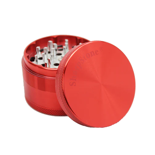SharpStone® | HARD TOP 4 PIECE GRINDER - 1.5" [ GRI901 ] Regular Grinder NIBO Distribution BURGUNDY