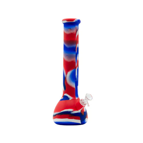 12.5" Silicone Beaker – Assorted Colors | Durable, Flexible & Travel-Ready Resin · Silicone · Plastic Bong Small Biz Distributors