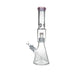 16" 7mm Colored Beaker Bong – Premium Thick Glass with Grid Perc Glass Bong Small Biz Distributors