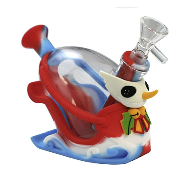 5" Sledge water pipe-Assorted [H362] Resin · Silicone · Plastic Bong YHS Smoke