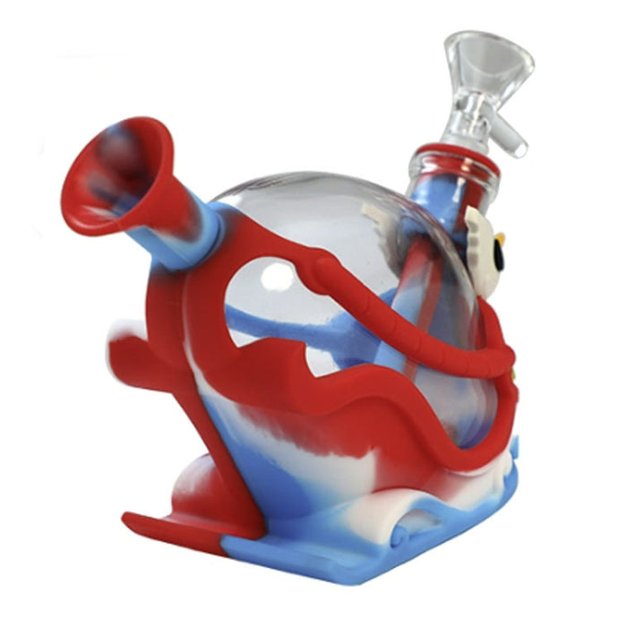 5" Sledge water pipe-Assorted [H362] Resin · Silicone · Plastic Bong YHS Smoke