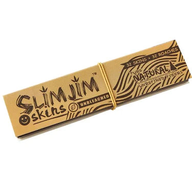 Slimjim - Natural King Size Skins + Tips (Box of 22)
