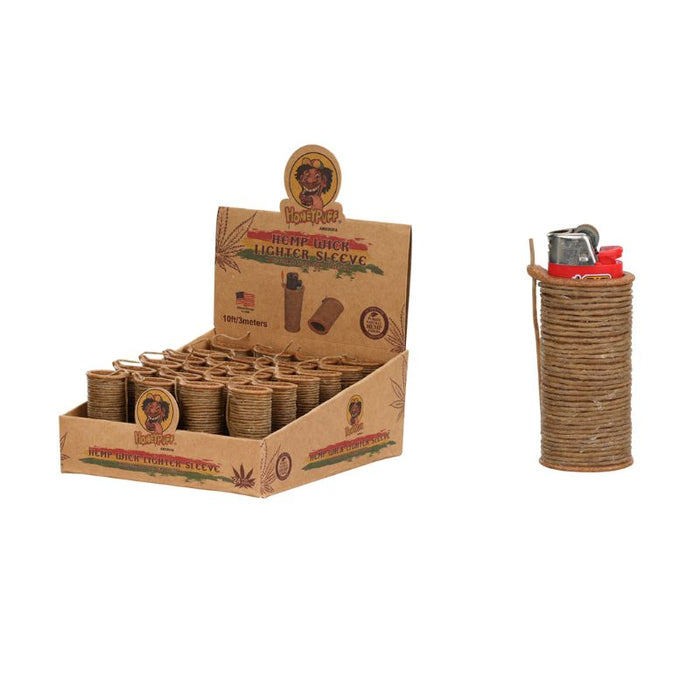 HoneyPuff | EcoTwist Hemp Lighter Sleeve – 10″ [P1322]