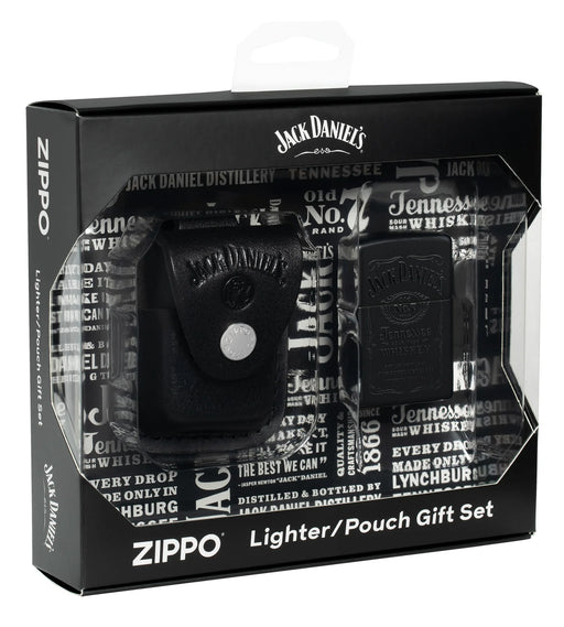 Zippo 48460 Jack Daniel's® Lighter and Pouch Gift Set Case · Pouch · Clip ONE