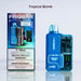 FRIOBAR | MX 10K Rechargeable Disposable Vape Box of 5 Disposable Vape Canadian National Distributors Tropical Bomb