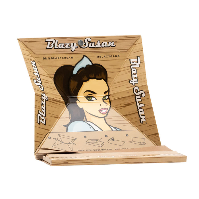 Blazy Susan | Unbleached King Size Deluxe Rolling Kit box of 20
