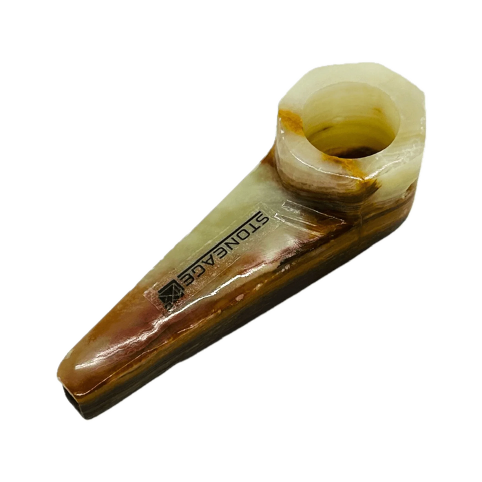 StoneAge | 3" Handmade Mini Tobacco Smoking Pipes, Includes Display Box - Pack of 8 Quartz · Stone NicePrice