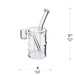 Ooze | Quartz Mini Rig - Toxic Barrel Bongs Cannatron