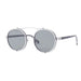 Premium K-Designed Sunglasses - Round V Sunglasses EyeEye Silver