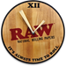RAW | WOODEN CLOCK Flag · Sign · Deco ONE